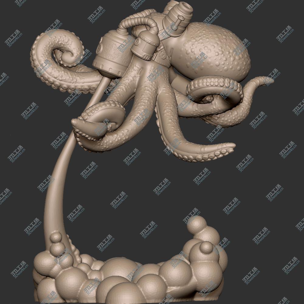 images/goods_img/20200601/267 章鱼 八爪鱼 鱿鱼 深海 海洋 鱼 摆件 工艺品 STL 手办 3D扫描 3D打印 雕像/2.jpg